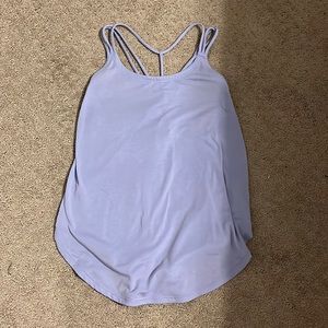 ivivva RARE tank, periwinkle, size ten